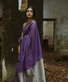 Purple Jacquard Silk Saree | Bridal & Festive Wear