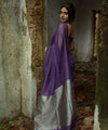 Purple Jacquard Silk Saree | Bridal & Festive Wear