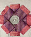 Purple Jacquard Silk Saree | Bridal & Festive Wear