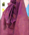 Purple Jacquard Silk Saree | Ethnic Wear for Women