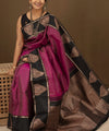 Purple Jacquard Silk Saree | Festival & Ceremony Wear