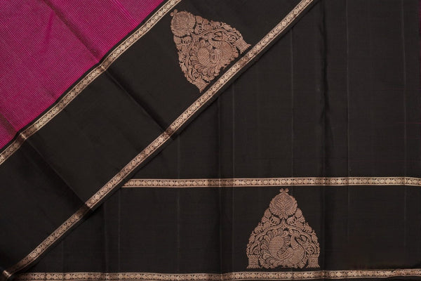 Purple Jacquard Silk Saree | Festival & Ceremony Wear