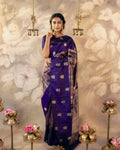 Purple Jacquard Silk Saree | Wedding & Festive Wear
