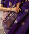 Purple Jacquard Silk Saree | Wedding & Festive Wear