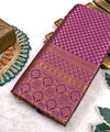 Purple Kanjivaram Silk Saree | Bridal & Festive Wear