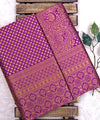 Purple Kanjivaram Silk Saree | Bridal & Festive Wear