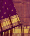 Purple Kanjivaram Silk Saree | Bridal & Festive Wear