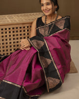 Purple Kanjivaram Silk Saree | Ethnic Wear for Women