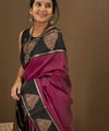 Purple Kanjivaram Silk Saree | Ethnic Wear for Women