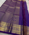 Purple Kanjivaram Silk Saree | Ethnic Wear for Women