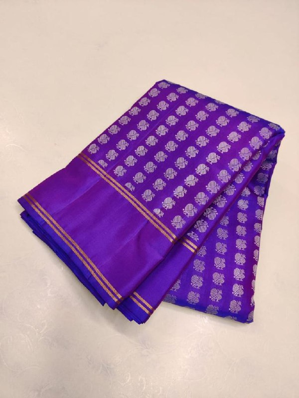 Purple Kanjivaram Silk Saree | Festival & Ceremony Wear