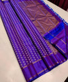 Purple Kanjivaram Silk Saree | Festival & Ceremony Wear