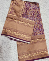 Purple Kanjivaram Silk Saree | Festive & Party Wear