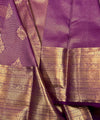 Purple Kanjivaram Silk Saree | Festive & Party Wear