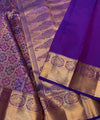 Purple Kanjivaram Silk Saree | Traditional Wedding Wear