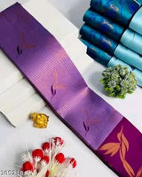 Purple Kanjivaram Silk Saree | Wedding & Festive Wear