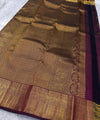 Purple Kanjivaram Silk Saree | Wedding & Festive Wear