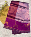 Purple Kanjivaram Silk Saree | Wedding & Festive Wear
