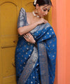 Rama Banarasi Silk Saree | Ethnic Wear for Women