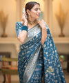 Rama Banarasi Silk Saree | Ethnic Wear for Women