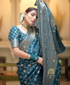 Rama Banarasi Silk Saree | Ethnic Wear for Women
