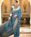 Rama Banarasi Silk Saree | Ethnic Wear for Women