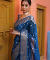 Rama Banarasi Silk Saree | Ethnic Wear for Women