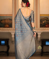 Rama Banarasi Silk Saree | Festival & Ceremony Wear