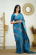 Rama Banarasi Silk Saree | Festive & Party Wear