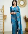 Rama Banarasi Silk Saree | Festive & Party Wear