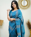 Rama Banarasi Silk Saree | Festive & Party Wear