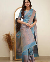 Rama Banarasi Silk Saree | Wedding & Reception Wear