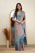 Rama Banarasi Silk Saree | Wedding & Reception Wear