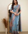 Rama Banarasi Silk Saree | Wedding & Reception Wear