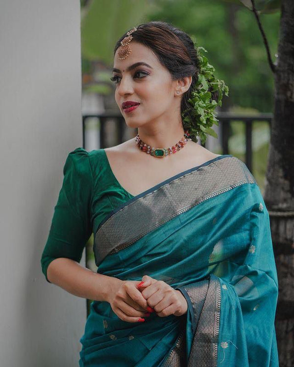 Rama Cotton Saree | Comfort Handloom Weave