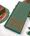 Rama Kanjivaram Silk Saree | Bridal & Festive Wear