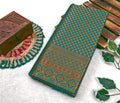 Rama Kanjivaram Silk Saree | Bridal & Festive Wear