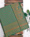 Rama Kanjivaram Silk Saree | Bridal & Festive Wear