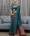 Rama Kanjivaram Silk Saree | Ethnic Wear for Women