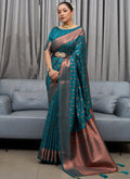 Rama Kanjivaram Silk Saree | Ethnic Wear for Women