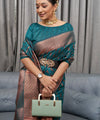 Rama Kanjivaram Silk Saree | Ethnic Wear for Women