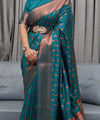 Rama Kanjivaram Silk Saree | Ethnic Wear for Women