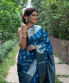 Rama Kanjivaram Silk Saree | Traditional Zari Weave