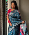 Rama Paithani Silk Saree | Bridal & Festive Wear