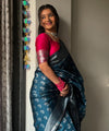 Rama Paithani Silk Saree | Bridal & Festive Wear