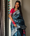 Rama Paithani Silk Saree | Bridal & Festive Wear