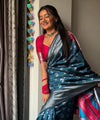 Rama Paithani Silk Saree | Bridal & Festive Wear