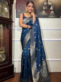 Rama Paithani Silk Saree | Festive & Party Wear