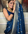 Rama Paithani Silk Saree | Festive & Party Wear