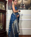 Rama Paithani Silk Saree | Festive & Party Wear